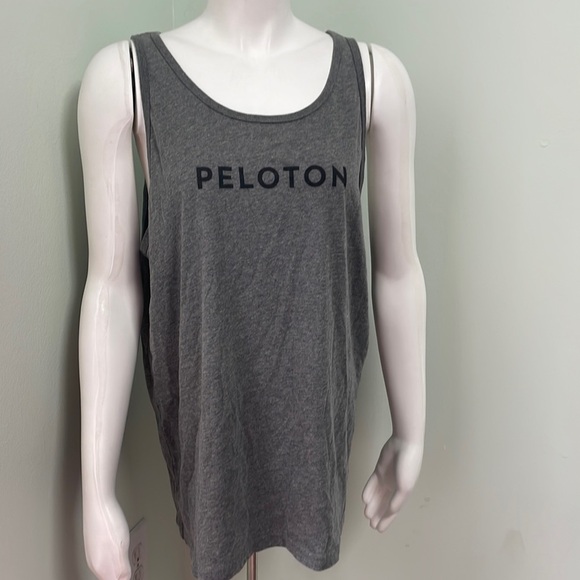 Peloton Size Large Gray Tank Top - Picture 1 of 7